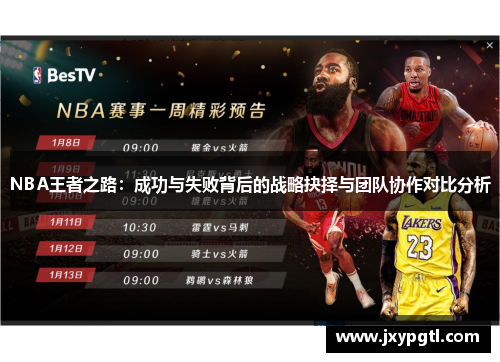 NBA王者之路：成功与失败背后的战略抉择与团队协作对比分析